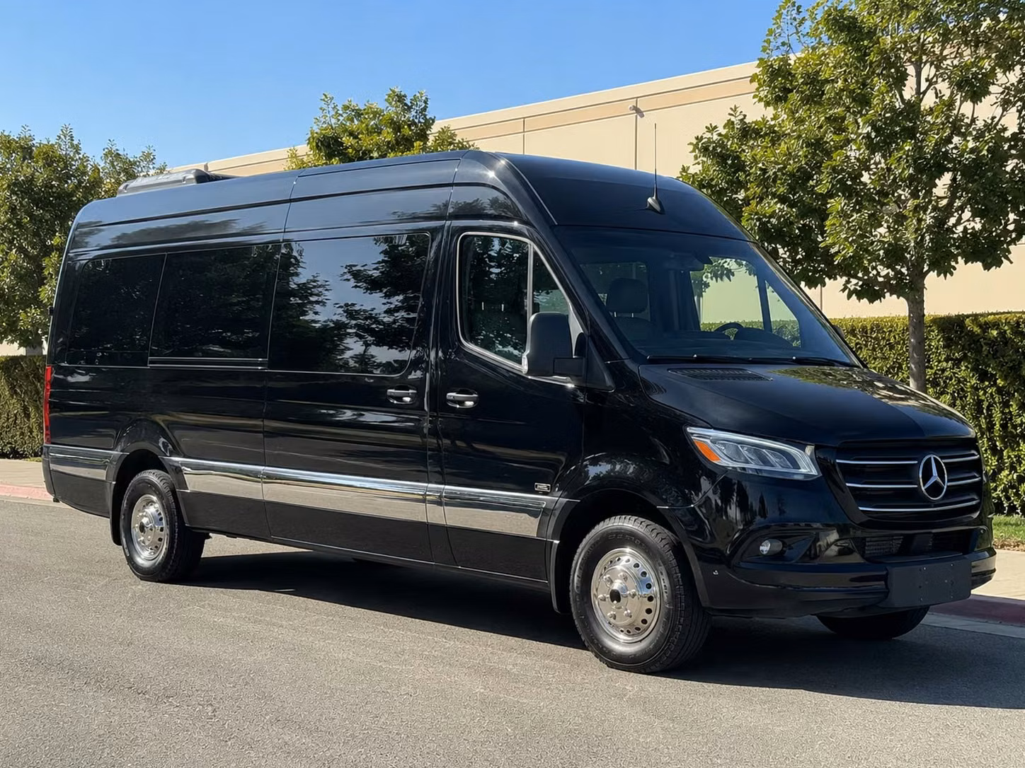 sprinter van with driver